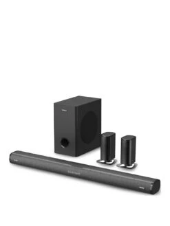 Majority Everest 300W 5.1 Dolby Audio Soundbar With Wireless Sub And Satellite Speakers