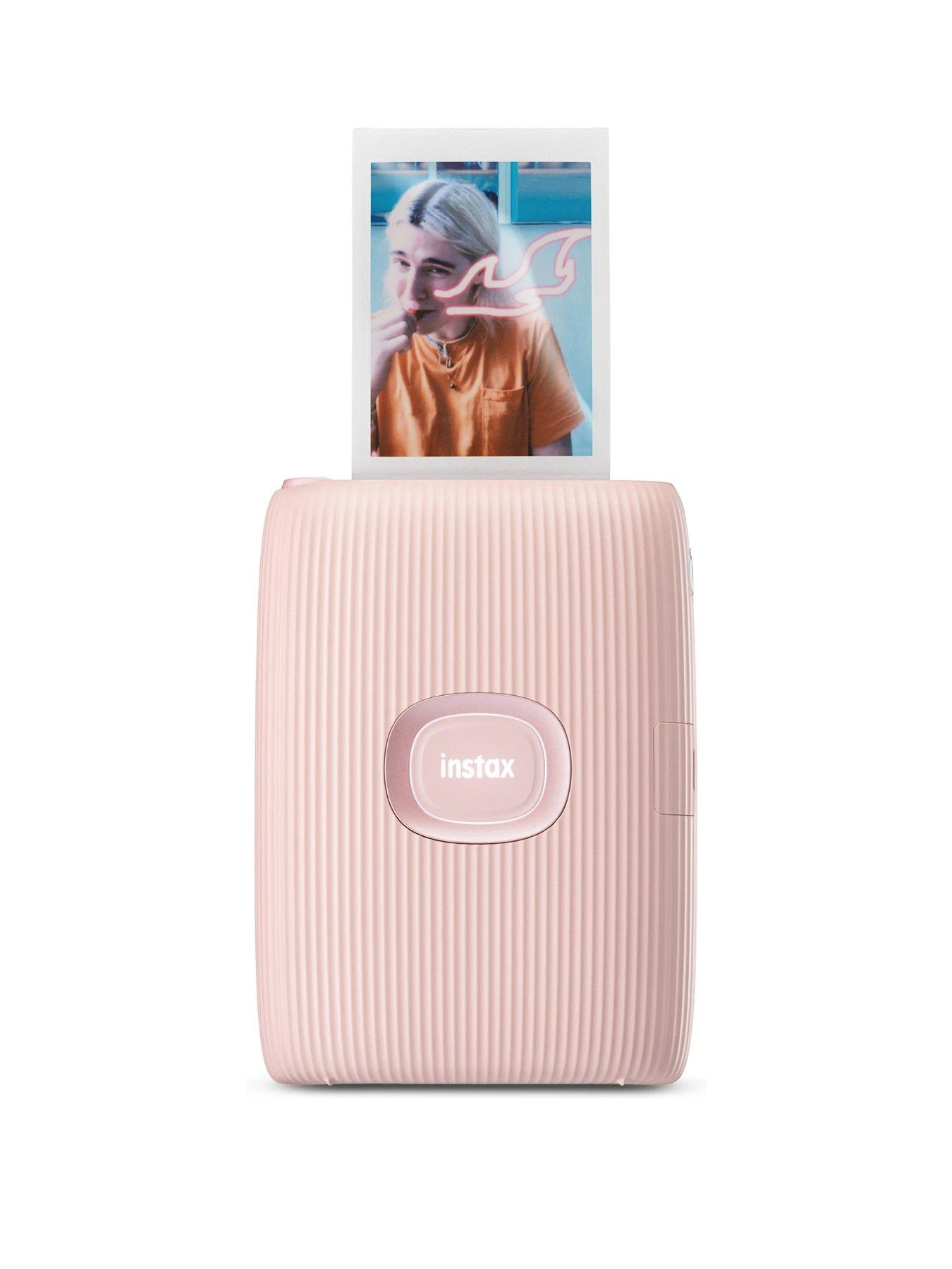 Fujifilm Instax Mini Link 2 Wireless Smartphone Photo Printer - Soft Pink 1 Fujifilm Instax Mini Link 2 Wireless Smartphone Photo Printer - Soft Pink