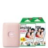 Fujifilm Instax Mini Link 2 Wireless Smartphone Photo Printer Including 40 Shots - Soft Pink