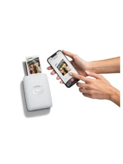 Fujifilm Instax Mini Link 2 Wireless Smartphone Photo Printer Including 40 Shots - Clay White -Digital Station V4NW7 SQ6 0000000013 WHITE SLd2