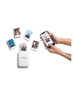 Fujifilm Instax Mini Link 2 Wireless Smartphone Photo Printer Including 40 Shots - Clay White -Digital Station V4NW7 SQ7 0000000013 WHITE SLd3