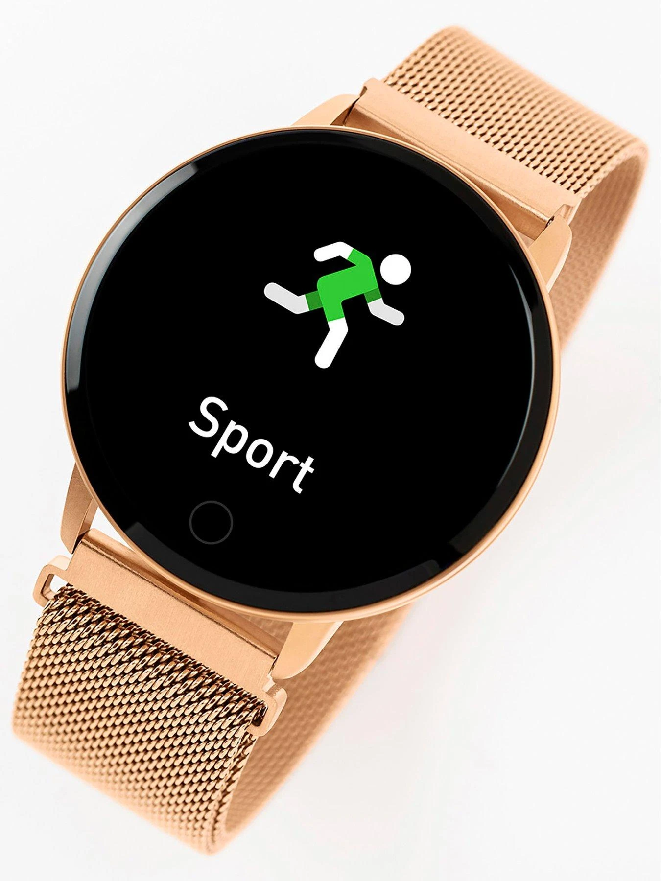 Reflex Active Series 5 Smart Watch With Heart Rate Monitor, Colour Touch Screen And Rose Gold Stainless Steel Mesh Strap 3 Reflex Active Series 5 Smart Watch With Heart Rate Monitor, Colour Touch Screen And Rose Gold Stainless Steel Mesh Strap - Image 3