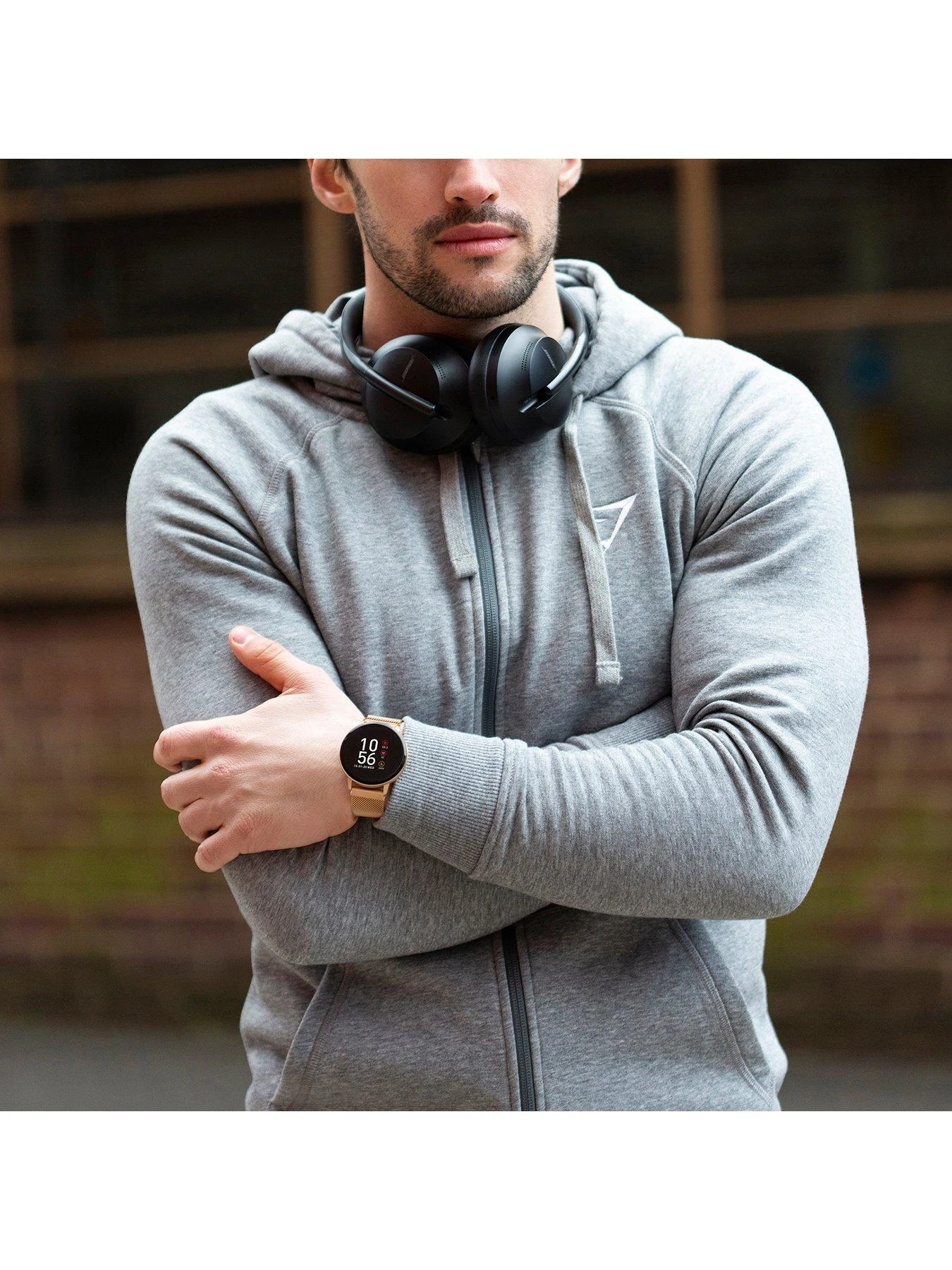 Reflex Active Series 5 Smart Watch With Heart Rate Monitor, Colour Touch Screen And Rose Gold Stainless Steel Mesh Strap 4 Reflex Active Series 5 Smart Watch With Heart Rate Monitor, Colour Touch Screen And Rose Gold Stainless Steel Mesh Strap - Image 4