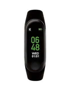 Reflex Active Series 1 Activity Tracker With Colour Touch Screen And Black Silicone Strap