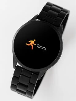 Reflex Active Series 4 Smart Watch With Colour Touch Screen And Black Stainless Steel Bracelet 9 Reflex Active Series 4 Smart Watch With Colour Touch Screen And Black Stainless Steel Bracelet -Digital Station V4YES SQ3 0000000004 BLACK MDd