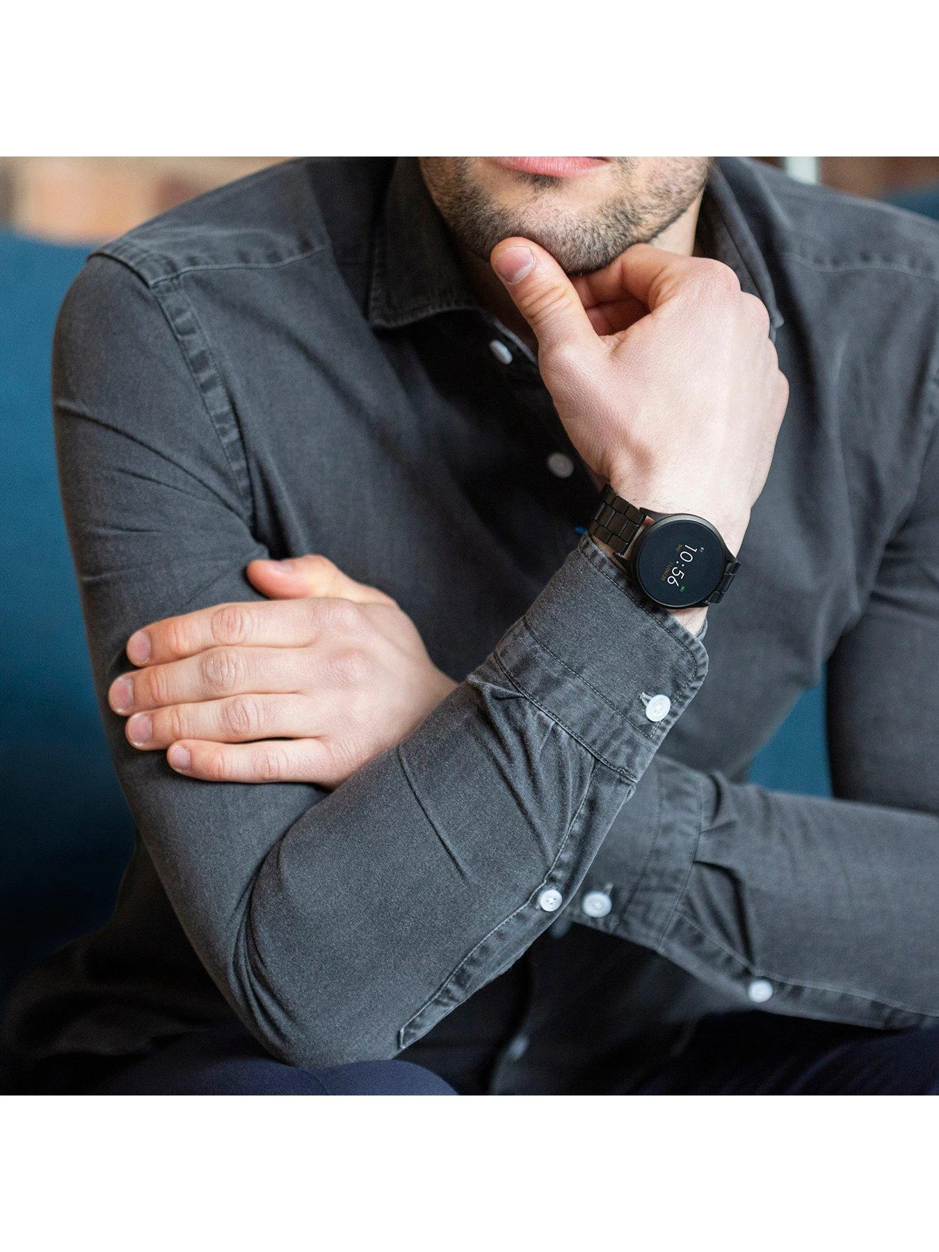 Reflex Active Series 4 Smart Watch With Colour Touch Screen And Black Stainless Steel Bracelet 4 Reflex Active Series 4 Smart Watch With Colour Touch Screen And Black Stainless Steel Bracelet - Image 4