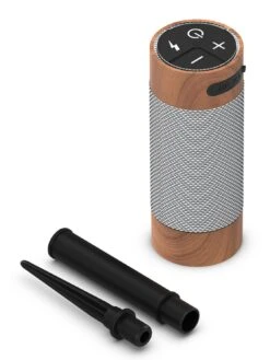 Kitsound Diggit 2 Bluetooth Speaker -Digital Station V5FZ4 SQ7 0000000094 WOOD SLd3