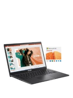 Asus Vivobook 14 X1400EA-EK1651WS Laptop - 14in FHD, Intel Pentium Gold, 4GB RAM, 128GB Storage, with Microsoft M365 (12 Months)