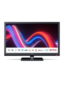 Sharp 24EE4KC2FB, 24 Inch, Freeview Play, HD Ready, Smart TV -Digital Station V5Z5J SQ7 0000000004 BLACK ICf