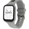 Bench BEG012E Bench Unisex Grey Silicone Strap Smartwatch