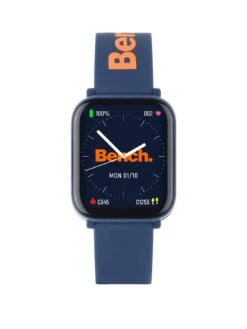 Bench BEG012U Bench Unisex Navy Silicone Strap Smartwatch