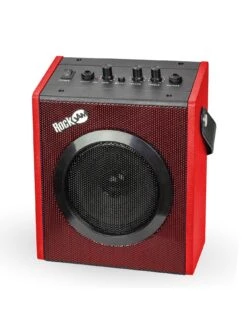 RockJam Full Size Electric Guitar Super Kit RJEG06 Red -Digital Station V7EA5 SQ4 0000000017 RED SLd2