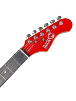 RockJam Full Size Electric Guitar Super Kit RJEG06 Red -Digital Station V7EA5 SQ5 0000000017 RED SLd3