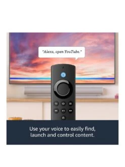 Amazon Fire TV Stick Lite With Alexa Voice Remote Lite (no TV Controls) -Digital Station V7FS2 SQ3 0000000004 BLACK SLa