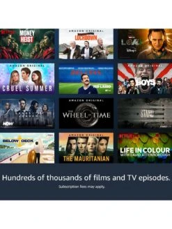 Amazon Fire TV Stick Lite With Alexa Voice Remote Lite (no TV Controls) -Digital Station V7FS2 SQ4 0000000004 BLACK SLd