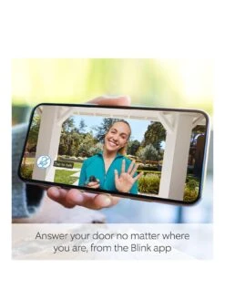 Amazon Blink Video Doorbell -Digital Station V7FYL SQ3 0000000004 BLACK SLa