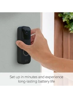 Amazon Blink Video Doorbell -Digital Station V7FYL SQ6 0000000004 BLACK SLd2