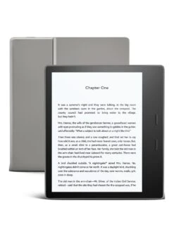 Amazon Kindle Oasis | Now With Adjustable Warm Light | Waterproof, 8 GB, Wi-Fi | Graphite -Digital Station V7HM5 SQ3 0000000527 GRAPHITE SLa