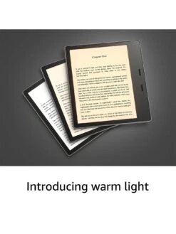 Amazon Kindle Oasis | Now With Adjustable Warm Light | Waterproof, 8 GB, Wi-Fi | Graphite -Digital Station V7HM5 SQ4 0000000527 GRAPHITE SLd