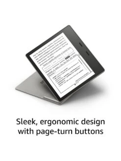 Amazon Kindle Oasis | Now With Adjustable Warm Light | Waterproof, 8 GB, Wi-Fi | Graphite -Digital Station V7HM5 SQ5 0000000527 GRAPHITE SLd1