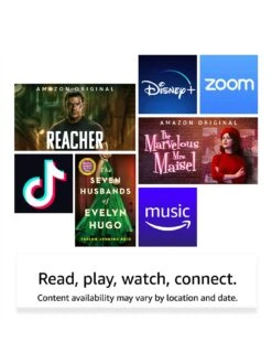 Amazon Fire 7 Tablet - 7-inch Display, 32GB Storage, (2022 Release - Black -Digital Station V7HM9 SQ4 0000000004 BLACK SLd