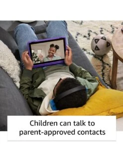 Amazon Fire HD 10 Kids Pro Tablet - 10.1in 1080p Full HD Display, 32GB, Kid-Friendly Case, For School-aged Kids -Digital Station V7HMQ SQ6 0000000020 BLUE SLd2