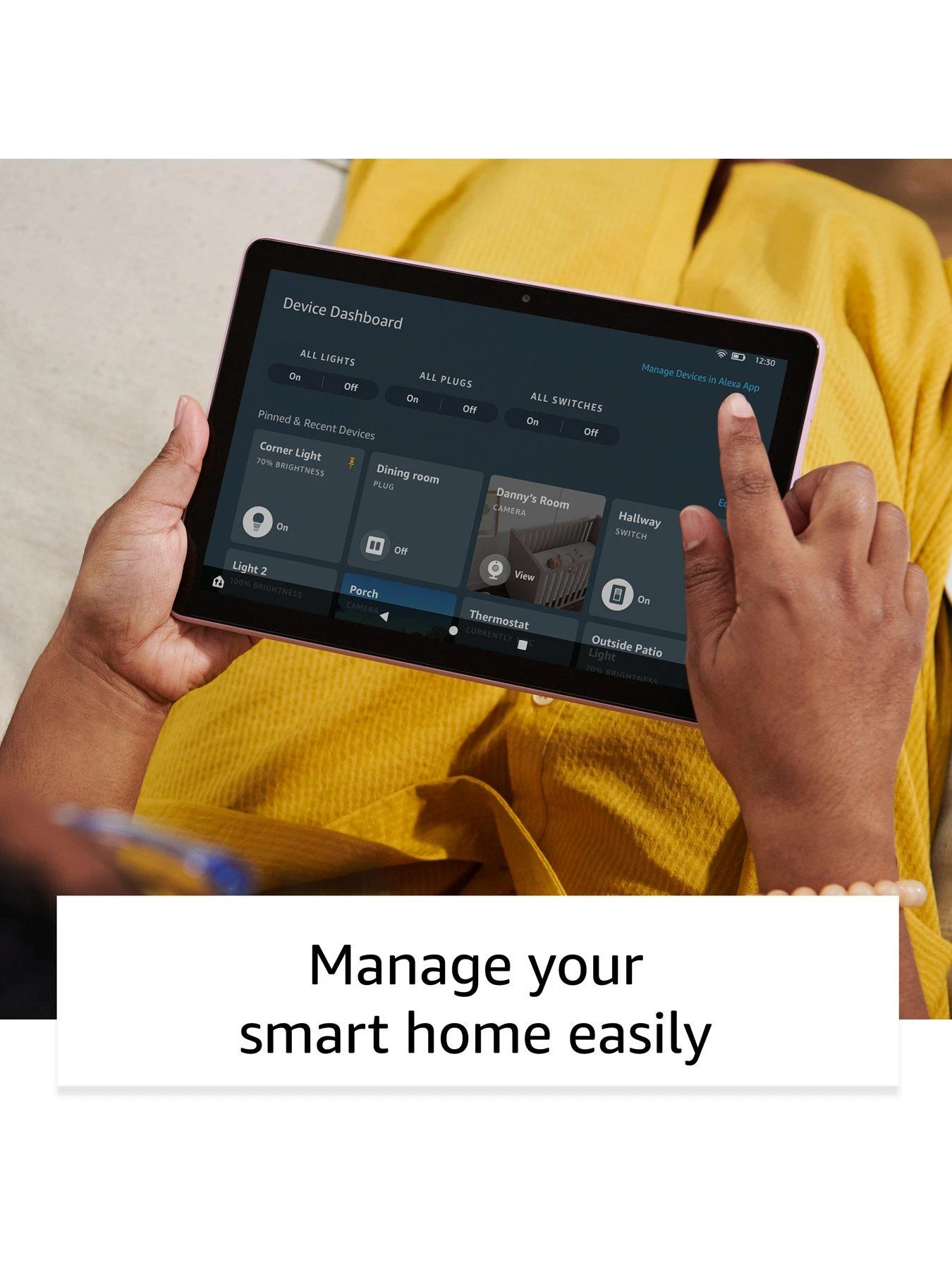 Amazon Fire HD 10 Tablet , 10.1" 1080p Full HD Display, 32 GB - With Ads 6 Amazon Fire HD 10 Tablet , 10.1" 1080p Full HD Display, 32 GB - With Ads - Image 6