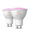 Philips Hue WCA 5.7W GU10 Spotlights 2-Pack UK