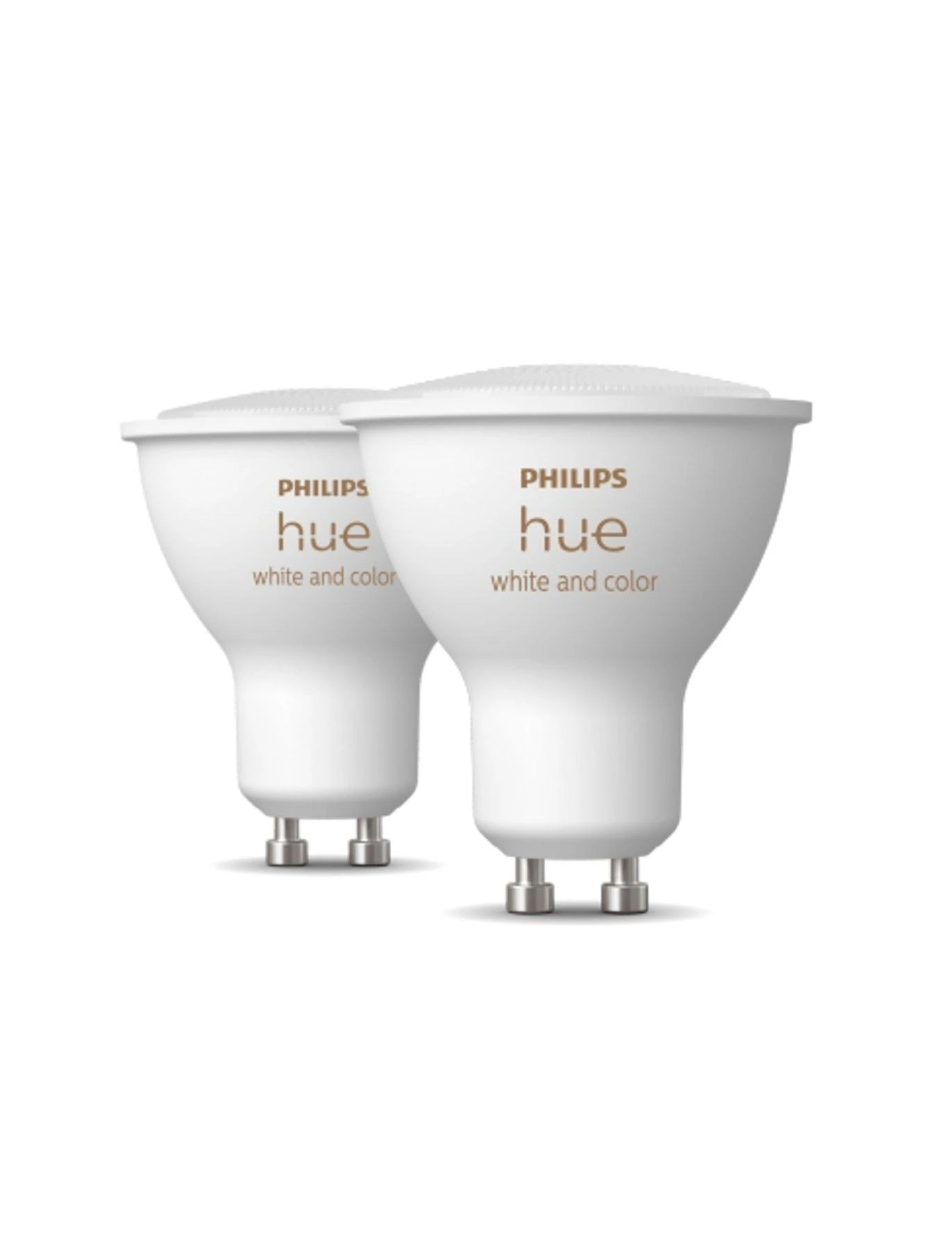Philips Hue WCA 5.7W GU10 Spotlights 2-Pack UK 2 Philips Hue WCA 5.7W GU10 Spotlights 2-Pack UK - Image 2