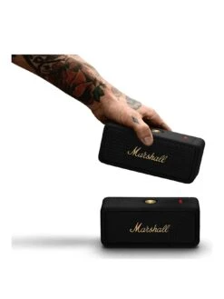 Marshall Emberton II Bluetooth Speaker - Black & Brass -Digital Station V8QZ4 SQ3 0000000004 BLACK SLa