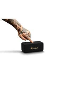 Marshall Emberton II Bluetooth Speaker - Black & Brass -Digital Station V8QZ4 SQ4 0000000004 BLACK SLd