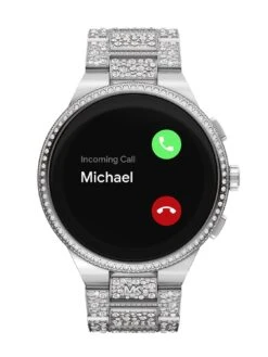 Michael Kors Gen 6 Camille Stainless Steel Smartwatch -Digital Station V8WQF SQ4 0000000035 SILVER SLd