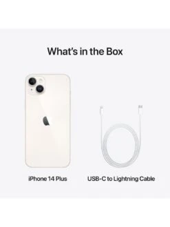 Apple IPhone 14 Plus, 128Gb - Starlight -Digital Station V8YIR SQ7 0000016239 STARLIGHT SLd3