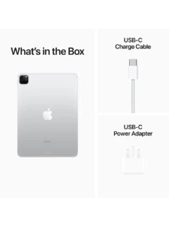 Apple IPad Pro (4th Gen, 2022), 128Gb, Wi-Fi & Cellular, 11-inch - Silver -Digital Station V8Z6P SQ7 0000000035 SILVER SLd3