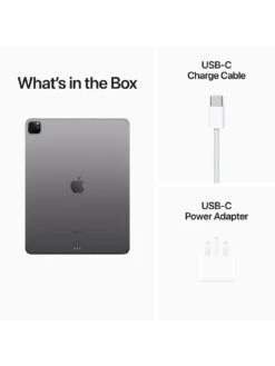 Apple IPad Pro (6th Gen, 2022), 128Gb, Wi-Fi & Cellular, 12.9-inch - Space Grey -Digital Station V8Z6Y SQ7 0000000674 SPACE GREY SLd3