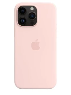 Apple IPhone 14 Pro Max Silicone Case With MagSafe - Chalk Pink -Digital Station V8Z8J SQ4 0000016812 CHALK PINK SLd