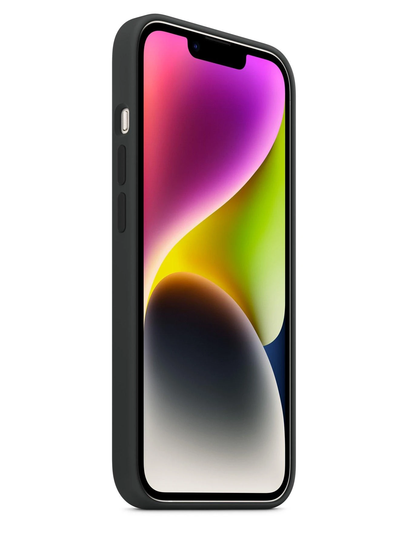 Apple IPhone 14 Silicone Case With MagSafe - Midnight 7 Apple IPhone 14 Silicone Case With MagSafe - Midnight - Image 7