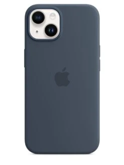Apple IPhone 14 Silicone Case With MagSafe - Storm Blue -Digital Station V8Z8U SQ4 0000000020 BLUE SLd
