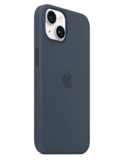 Apple IPhone 14 Silicone Case With MagSafe - Storm Blue -Digital Station V8Z8U SQ6 0000000020 BLUE SLd2