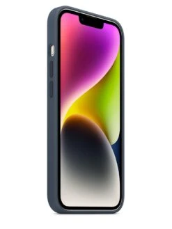 Apple IPhone 14 Silicone Case With MagSafe - Storm Blue -Digital Station V8Z8U SQ7 0000000020 BLUE SLd3