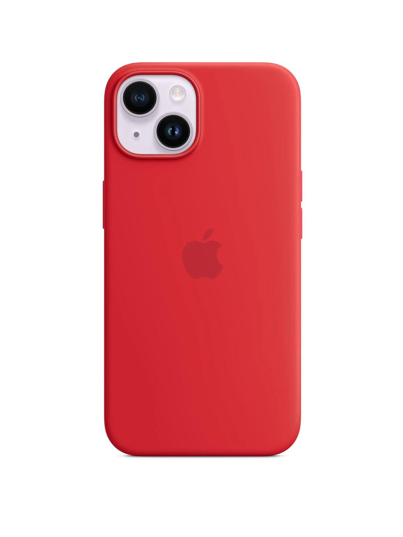 Apple IPhone 14 Silicone Case With MagSafe - (PRODUCT)RED 2 Apple IPhone 14 Silicone Case With MagSafe - (PRODUCT)RED - Image 2