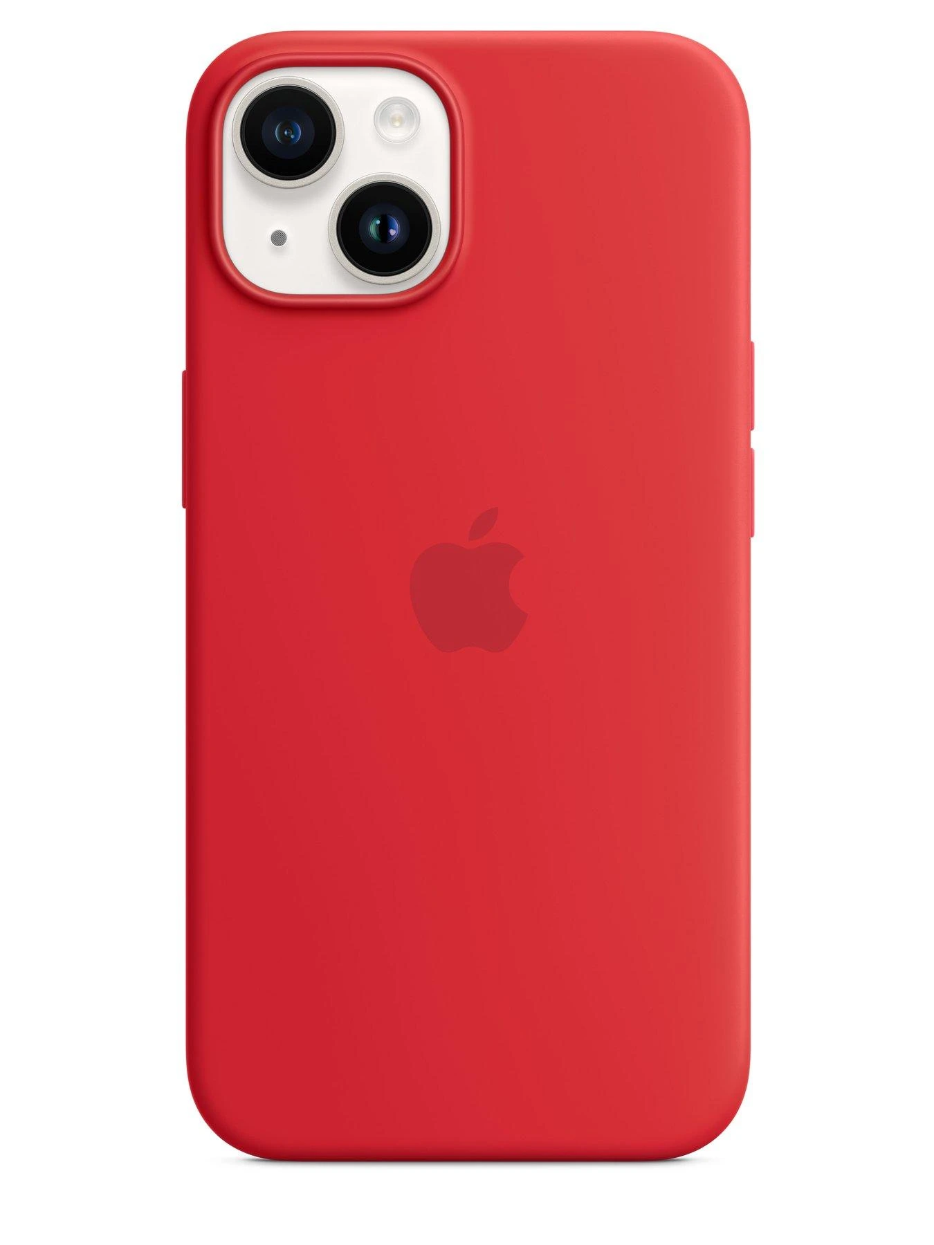 Apple IPhone 14 Silicone Case With MagSafe - (PRODUCT)RED 4 Apple IPhone 14 Silicone Case With MagSafe - (PRODUCT)RED - Image 4