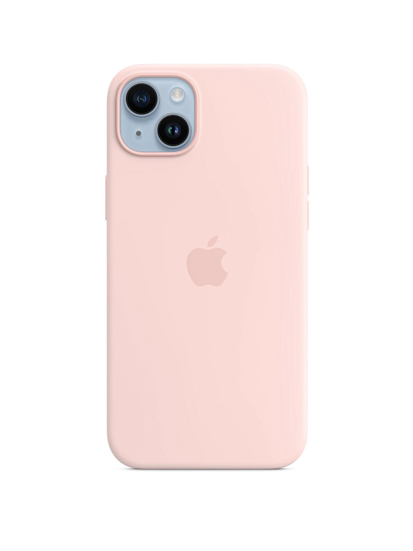 Apple IPhone 14 Plus Silicone Case With MagSafe - Chalk Pink 1 Apple IPhone 14 Plus Silicone Case With MagSafe - Chalk Pink
