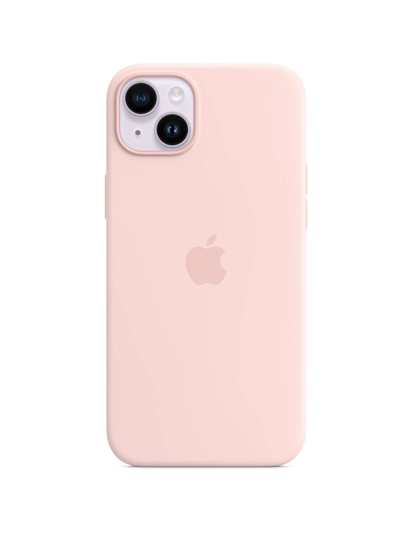 Apple IPhone 14 Plus Silicone Case With MagSafe - Chalk Pink 2 Apple IPhone 14 Plus Silicone Case With MagSafe - Chalk Pink - Image 2