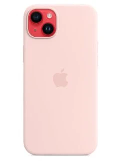Apple IPhone 14 Plus Silicone Case With MagSafe - Chalk Pink 9 Apple IPhone 14 Plus Silicone Case With MagSafe - Chalk Pink -Digital Station V8Z91 SQ5 0000016812 CHALK PINK SLd1