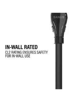 SANUS SAC-21HDMI4 Ultra High-Speed HDMI Cable, 4-meter -Digital Station V9G2P SQ3 0000000004 BLACK SLd1