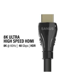 SANUS SAC-21HDMI4 Ultra High-Speed HDMI Cable, 4-meter -Digital Station V9G2P SQ6 0000000004 BLACK SLd4