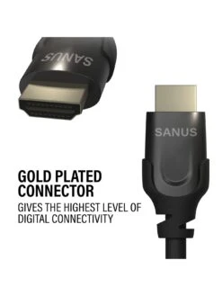SANUS SAC-20HDMI5 Premium Certified High Speed HDMI Cable, 5-meter -Digital Station V9G2R SQ5 0000000004 BLACK SLd3