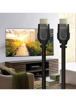 SANUS SAC-20HDMI5 Premium Certified High Speed HDMI Cable, 5-meter -Digital Station V9G2R SQ6 0000000004 BLACK SLd4