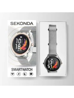 Sekonda Flex Men's Smartwatch - Stainless Steel/Mesh 11 Sekonda Flex Men's Smartwatch - Stainless Steel/Mesh -Digital Station V9I05 SQ4 0000000035 SILVER SLd
